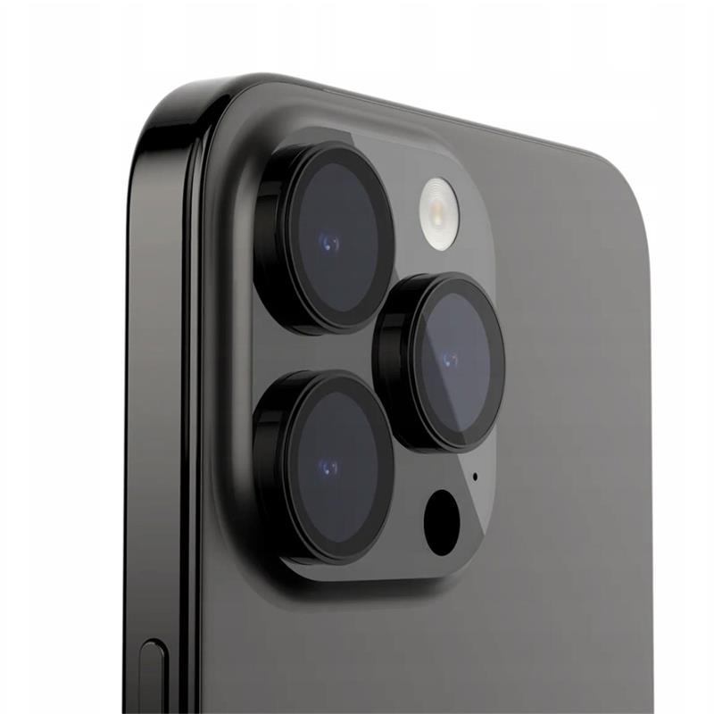 SwitchEasy LenzGuard Sapphire Lens Protector pre iPhone 15 Pro/15 Pro Max - Black 