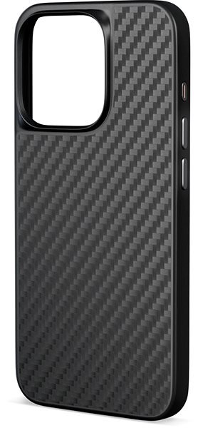 Epico Mag+ Hybrid Carbon Case iPhone 15 Pro Max - čierna 