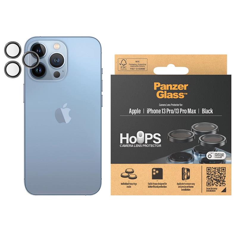 PanzerGlass ochranné sklo Hoops pre iPhone 13 Pro/13 Pro Max 
