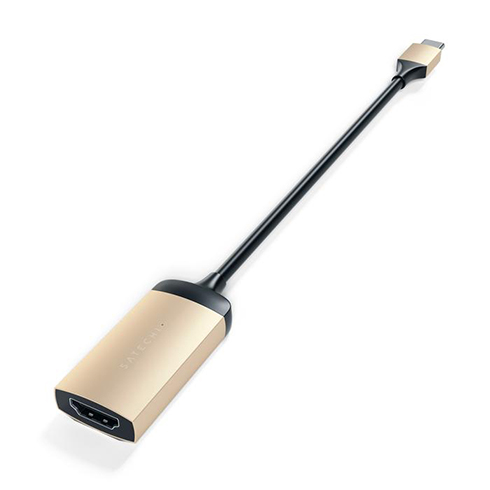 Satechi adaptér USB-C to HDMI 2.0 Ultra HD 4K 60Hz - Gold 