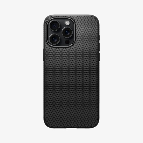 Spigen kryt Liquid Air pre iPhone 15 Pro Max - Matte Black 
