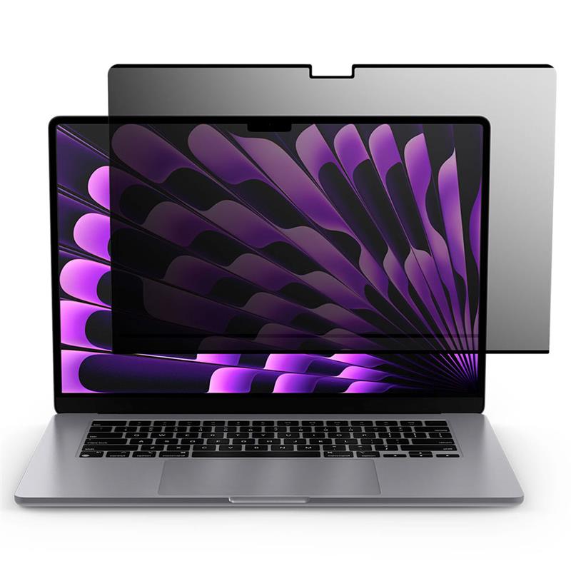 Spigen Screen Protector Safe View Privacy pre Macbook Air 15" M2/M3/M4 