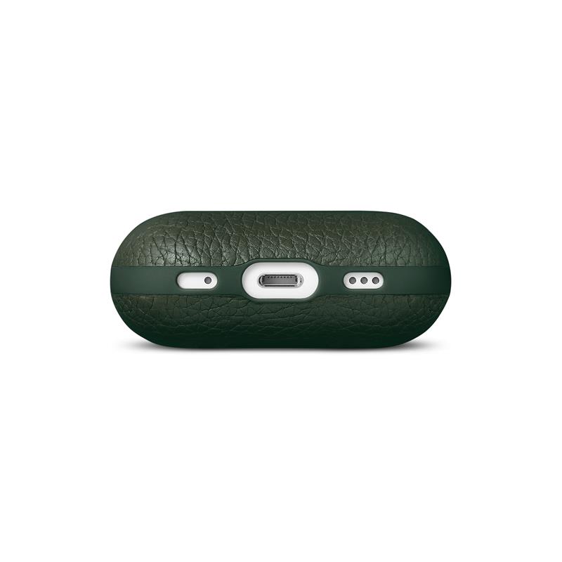 Woolnut Leather Case for AirPods Pro (2nd gen) Green 