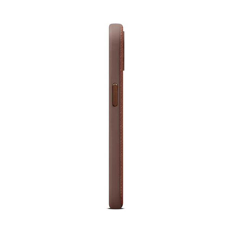 Woolnut Leather Case for iPhone 15 - Cognac 