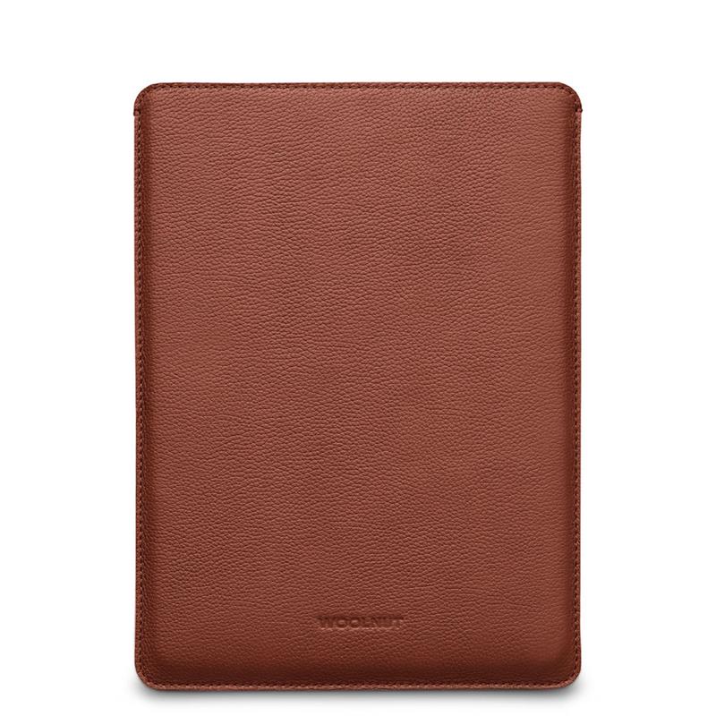 Woolnut Leather Sleeve for Macbook Pro 14 - Cognac 
