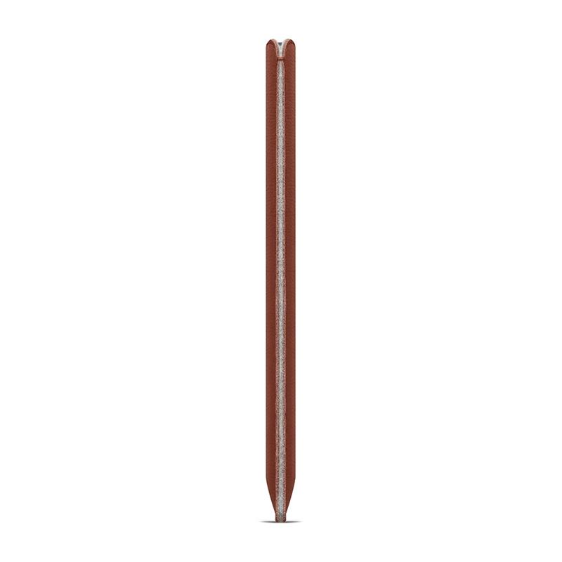 Woolnut Leather Sleeve for Macbook Pro 14 - Cognac 