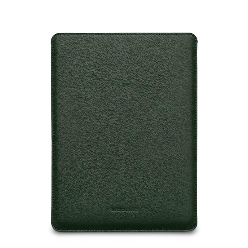 Woolnut Leather Sleeve for Macbook Pro/Air 13 - Green 