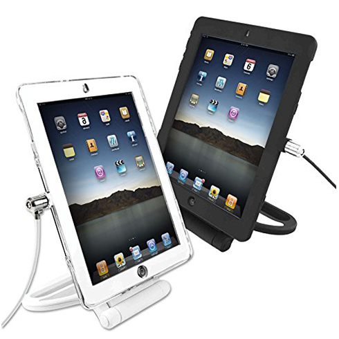 Compulocks iPad Locking Security Cover and Rotating Stand, Black  