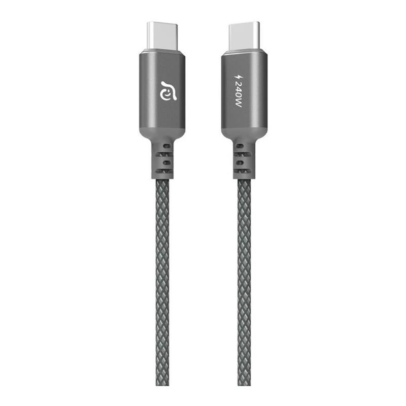 Adam Elements kábel CASA P200 USB-C na USB-C 240W 2m - Gray 