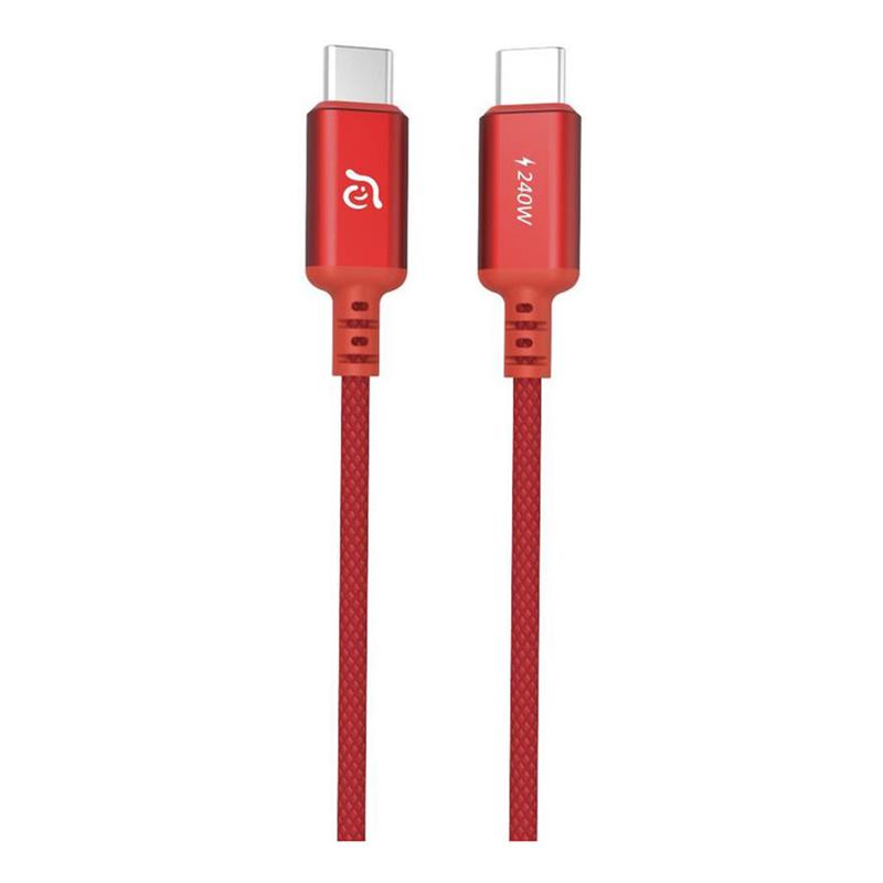 Adam Elements kábel CASA P200 USB-C na USB-C 240W 2m - Red 