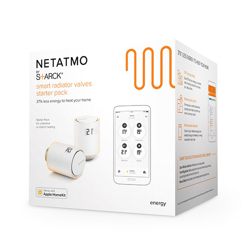 Netatmo Smart Radiator Valves Starter Pack 