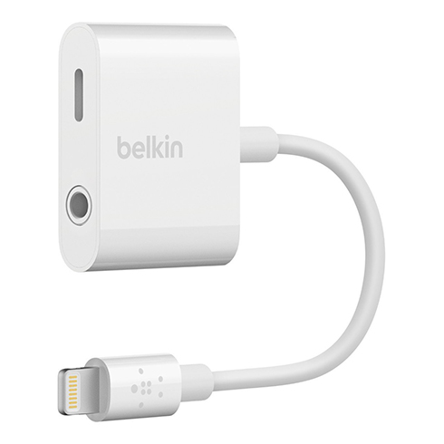 Belkin 3.5 mm Audio + Charge RockStar 4 - White 