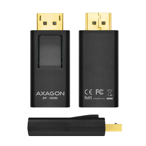 AXAGON RVD-HI, DisplayPort -> HDMI redukcia / adaptér, FullHD 