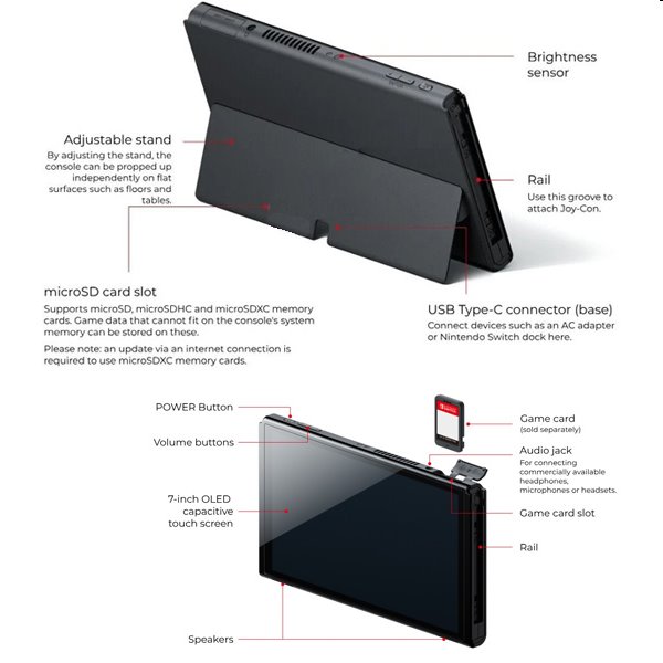 Nintendo Switch (OLED model) Neon 