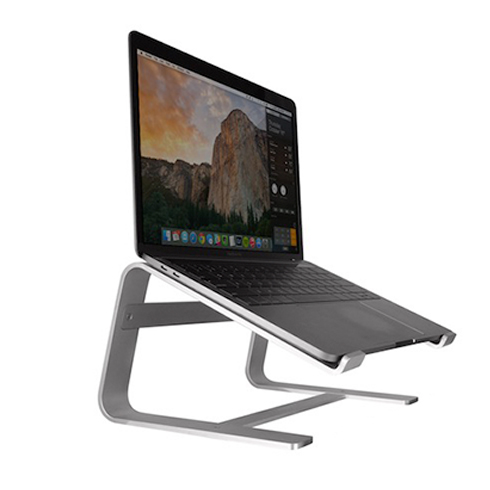 Macally stojan Astand pre Macbook - Silver Aluminium 