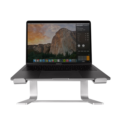 Macally stojan Astand pre Macbook - Silver Aluminium 