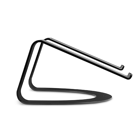 TwelveSouth stojan Curve pre MacBook - Matte Black Aluminium
