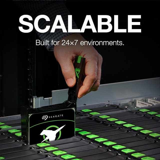 Seagate EXOS X24 Enterprise HDD 24TB 512e/4kn SATA SED 