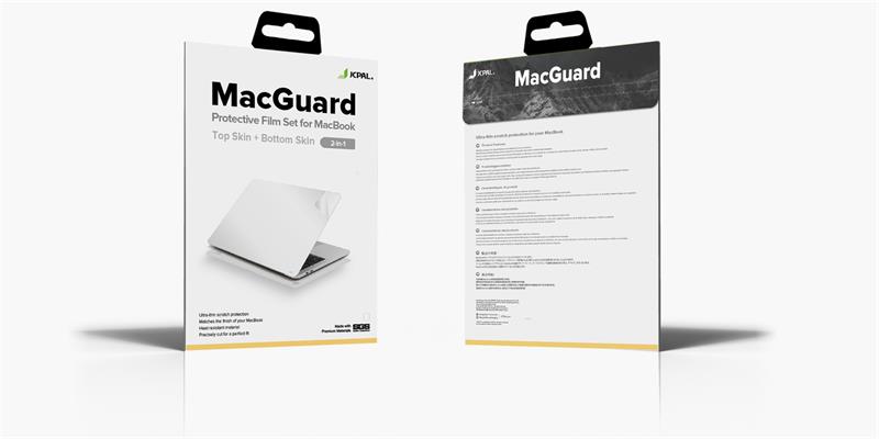 JCPAL MacGuard 2in1 New MBP 14 2021-2023 (Silver) 