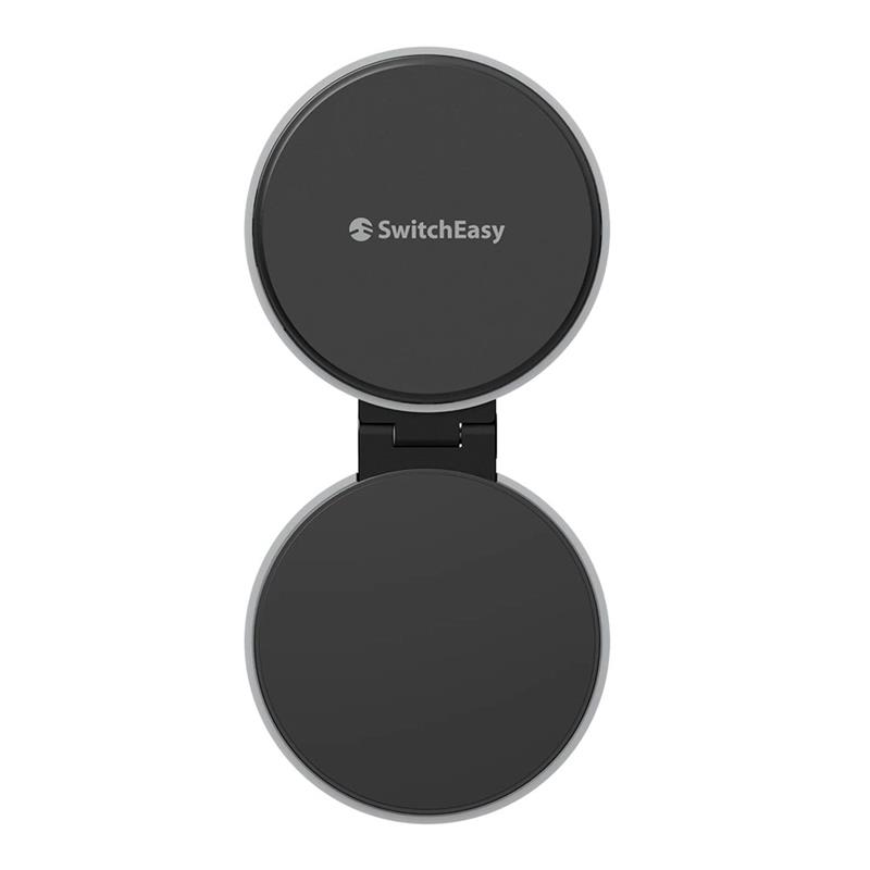 SwitchEasy Orbit Pro Wireless Charging Magnetic Stand Qi2 - Black 