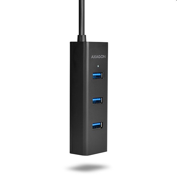 AXAGON HUE-S2BP, 4x USB 3.0 CHARGING hub, vč. AC adaptéru, kabel USB-A 1.2m 