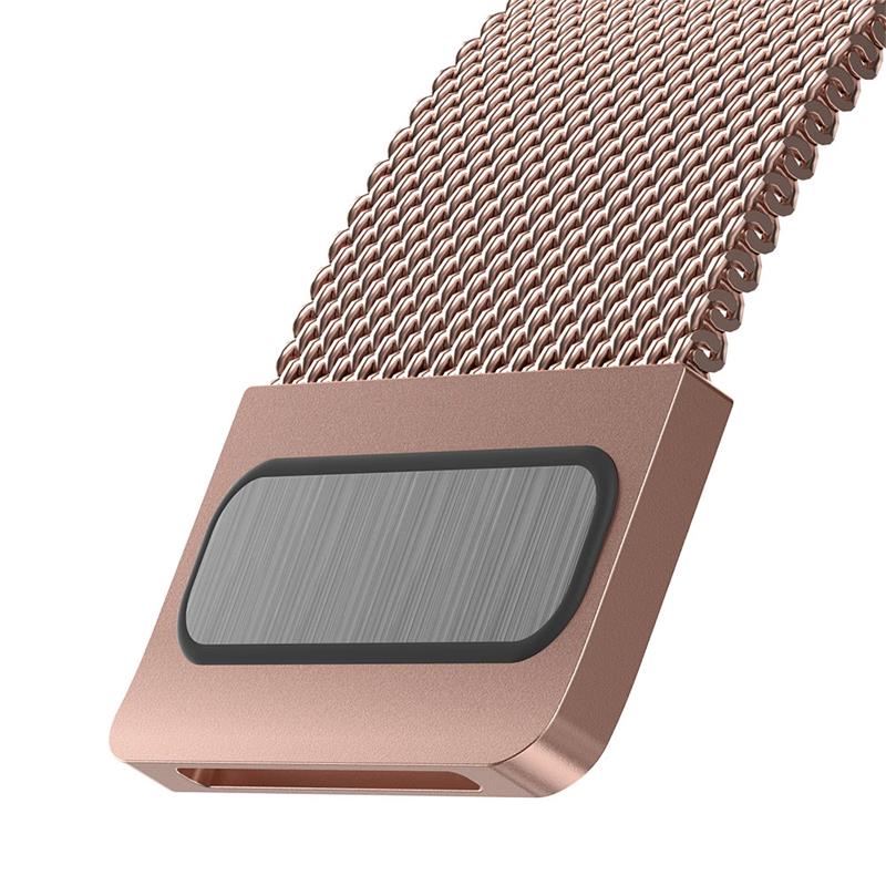 SwitchEasy remienok Mesh Stainless Steel pre Apple Watch 44/45/49mm - Rose Gold 