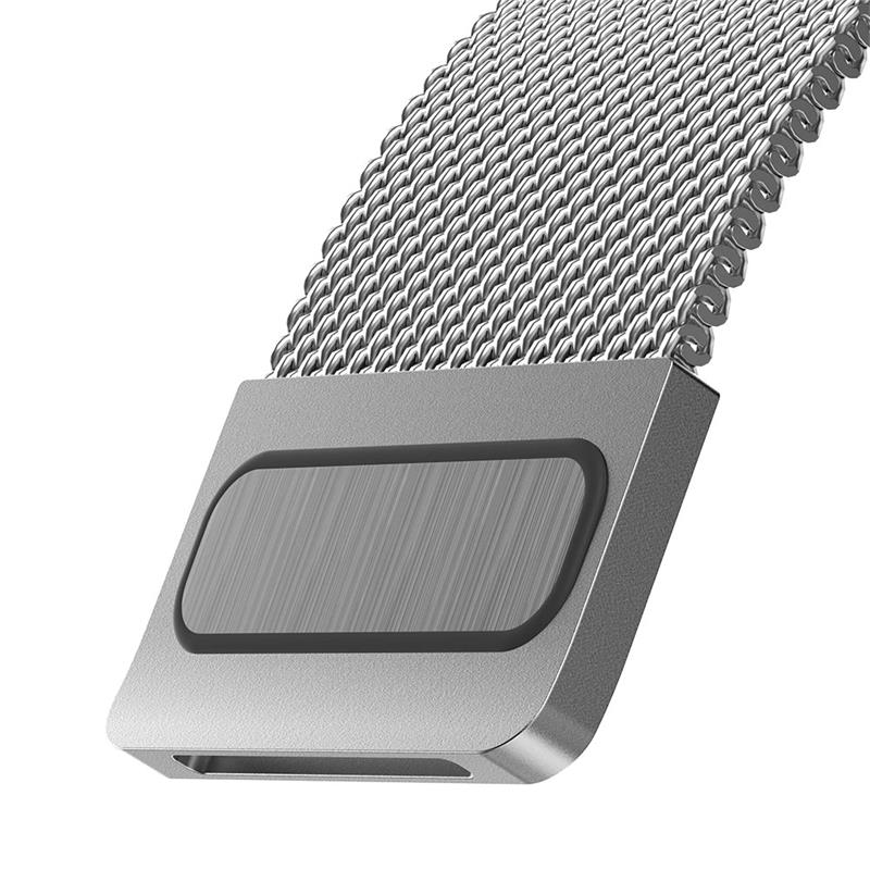 SwitchEasy remienok Mesh Stainless Steel pre Apple Watch 44/45/49mm - Silver 