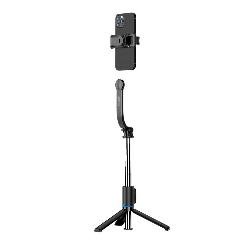 Devia Tripod Stand Multi-functional Detachable Selfie-Stick - Black 