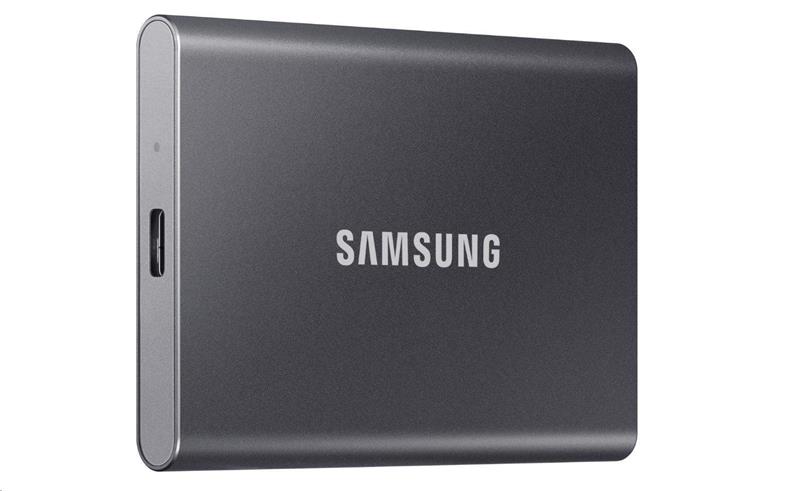 Samsung Portable SSD T7 1TB - externý SSD, USB 3.2 Gen2, titanová šedá 