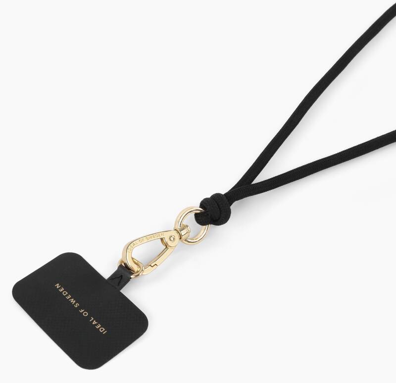 iDeal Cord Phone Strap Black 