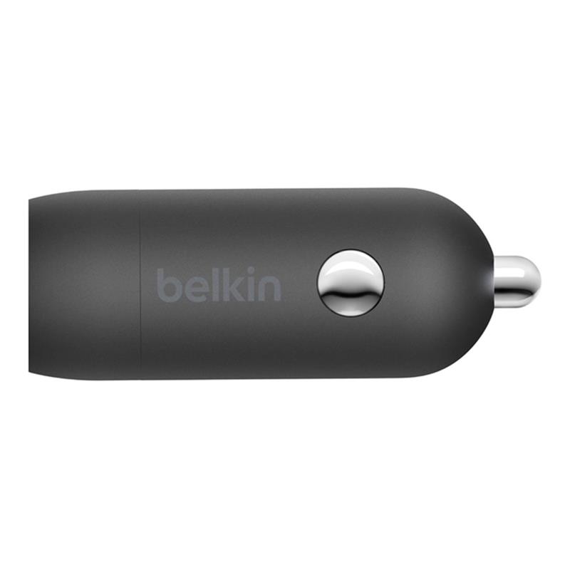 Belkin 30W PD USB-C Car Charger + 1m USB-C to lightning kábel  - Black 