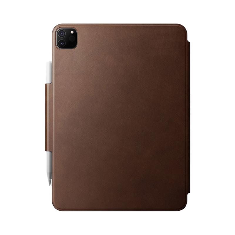 Nomad puzdro Leather Folio Plus pre Air 11" M1/M2/M3, iPad Pro 11" 2018-2022 - Brown 