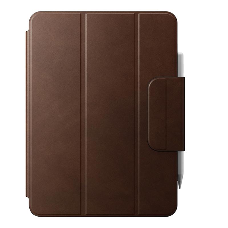 Nomad puzdro Leather Folio Plus pre iPad Pro 12.9"/Air 13" M2/M3 - Brown 