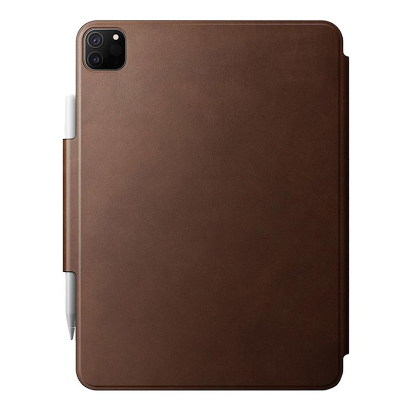 Nomad puzdro Leather Folio Plus pre iPad Pro 12.9"/Air 13" M2/M3 - Brown 