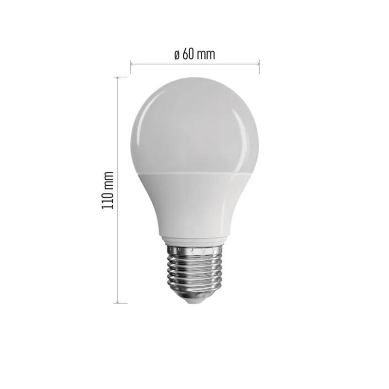 EMOS LED žiarovka Classic A60 / E27 / 7,3W (50 W) / 645lm / teplá biela 