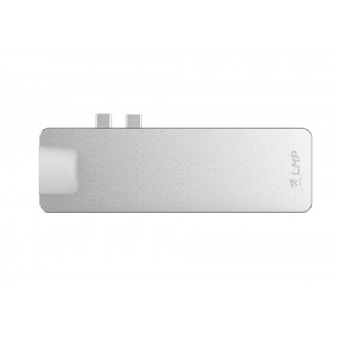 LMP USB-C Compact Dock 8 port - Silver Aluminium