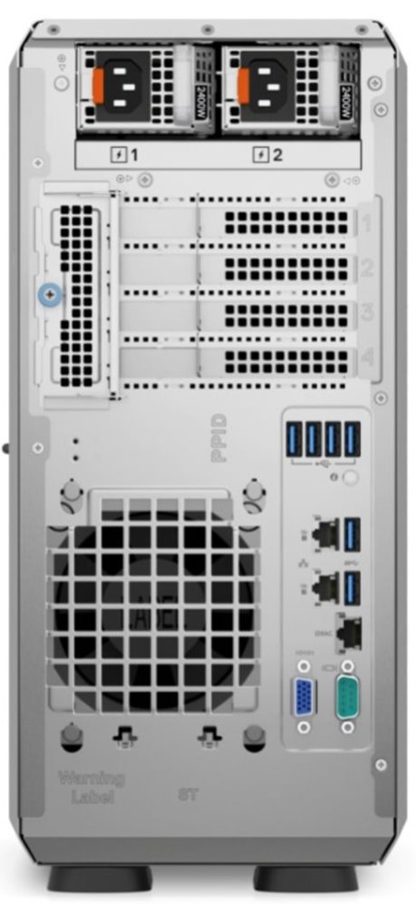DELL Server PowerEdge T350 8x3.5" HotPlug/E-2336/16GB/2x4TB SATA/H755/iDRAC9 En/1x700W/3Y PrSpt 