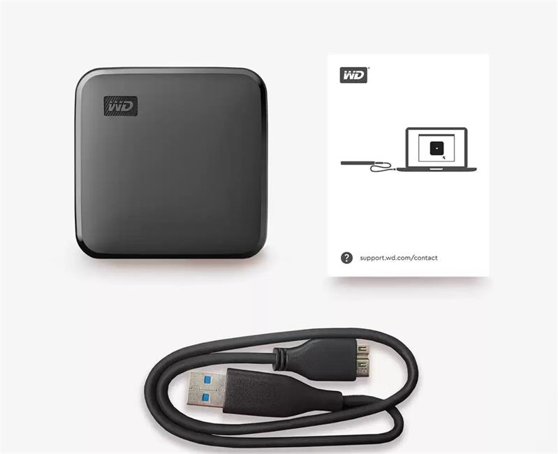 WD Elements SE External SSD 480GB USB 