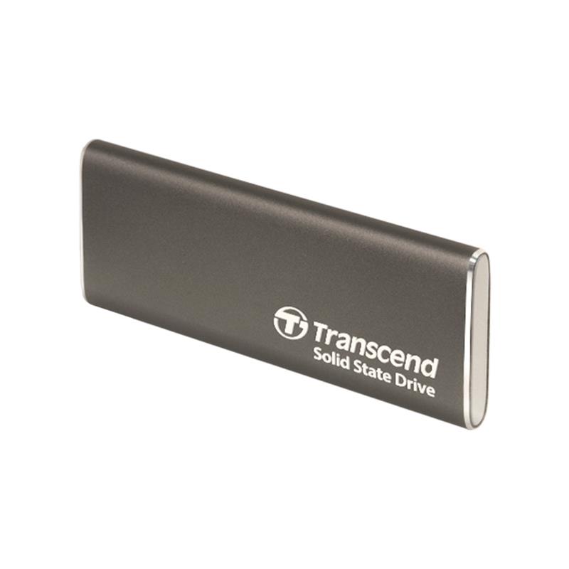 Transcend SSD 1TB ESD265C USB 3.2 - Iron Gray Aluminium 