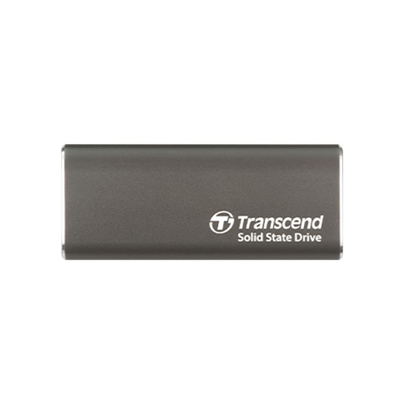 Transcend SSD 1TB ESD265C USB 3.2 - Iron Gray Aluminium 