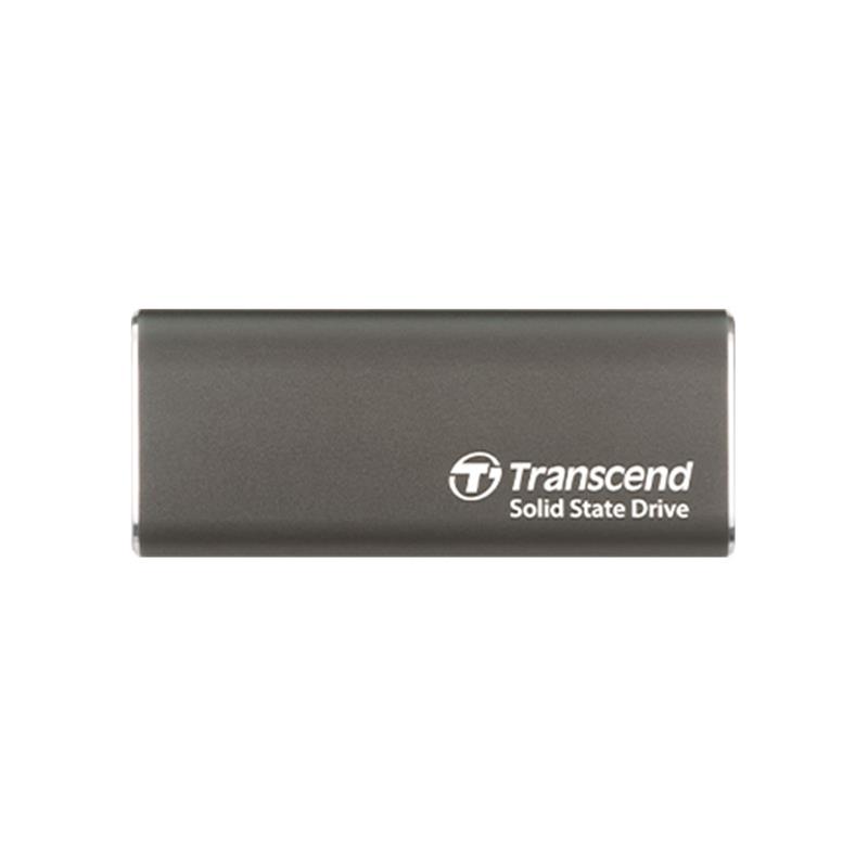 Transcend SSD 2TB ESD265C USB 3.2 - Iron Gray Aluminium 