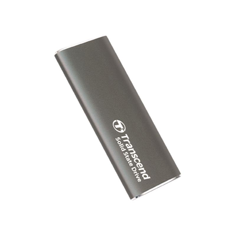 Transcend SSD 500GB ESD265C USB 3.2 - Iron Gray Aluminium 