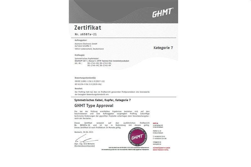 DIGITUS kábel Cat7 S/FTP, drôt, OUTDOOR, 1200MHz PE, Eca (LSZH), AWG 23/1, 100m, modrá/čierná 