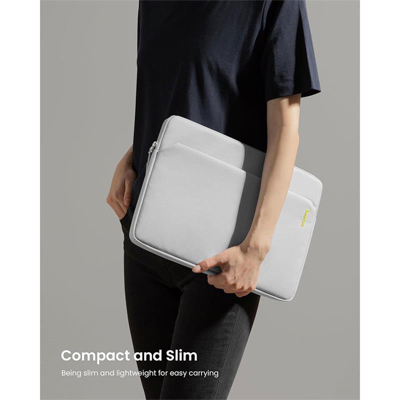 Tomtoc puzdro Light Sleeve pre Macbook Air 15" M2/M3/M4 - Light Gray 