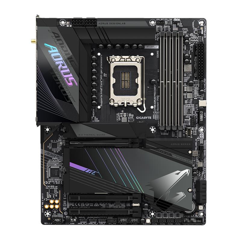 Gigabyte AORUS Z790 PRO X WIFI7, Intel Z790, LGA1700, 4xDDR5, ATX 