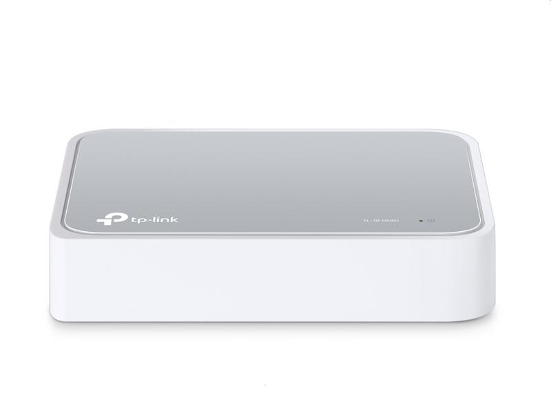 tp-link TL-SF1005D, 5 port 10/100M mini Desktop Switch, 5x 10/100M RJ45 ports, plastic case 