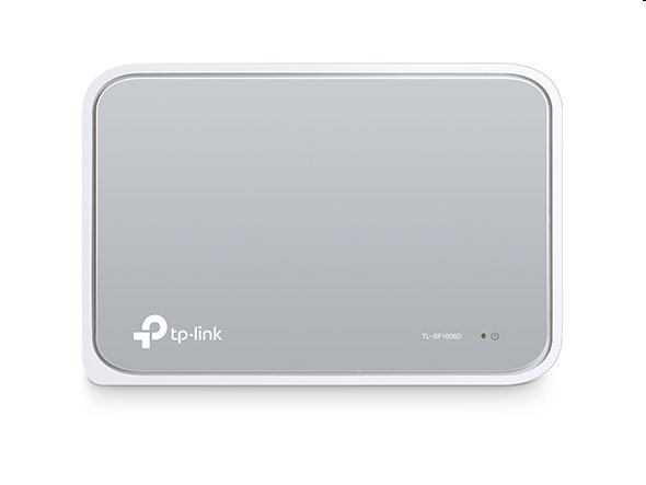 tp-link TL-SF1005D, 5 port 10/100M mini Desktop Switch, 5x 10/100M RJ45 ports, plastic case 