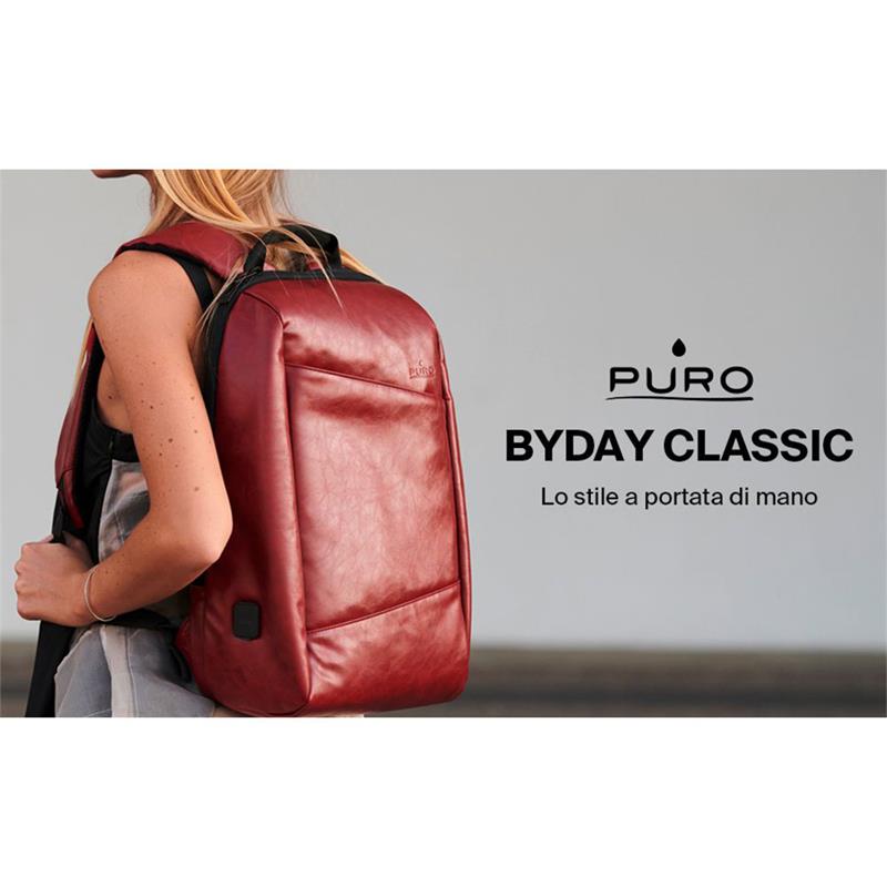 Puro batoh Byday Backpack - Red 