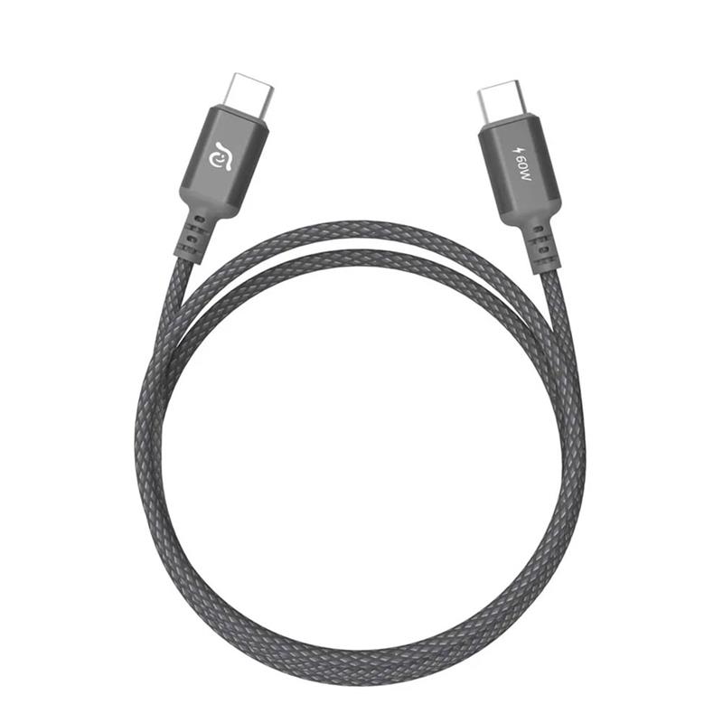 Adam Elements kábel CASA S120 USB-C na USB-C 60W 1.2m - Gray 