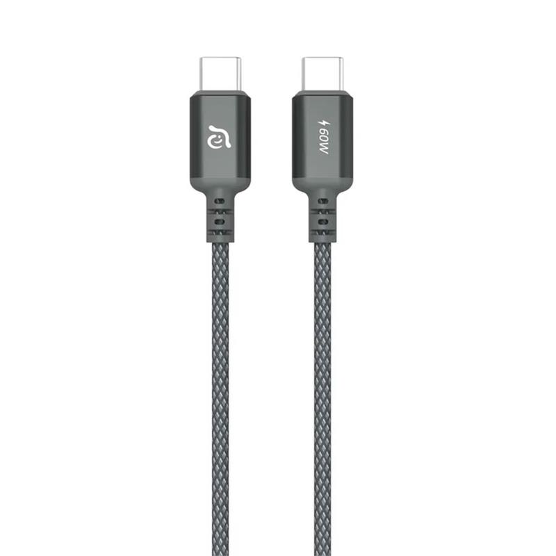 Adam Elements kábel CASA S120 USB-C na USB-C 60W 1.2m - Gray 